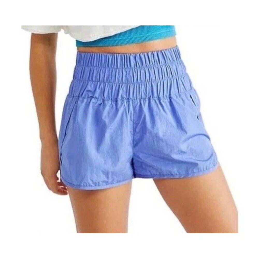 Free People FP Movement Shorts Blue Women's Size S EUC
